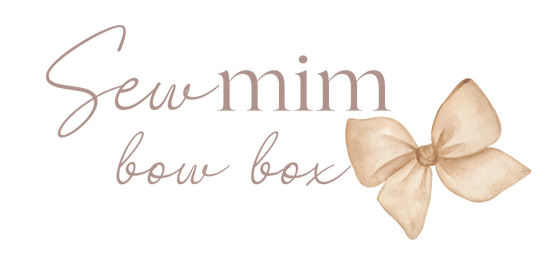 Sew MIM Bow Box